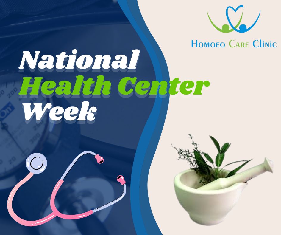 National Health Center Week in homeo care clinic