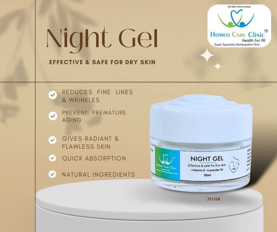 Night Gel for Dry Skin