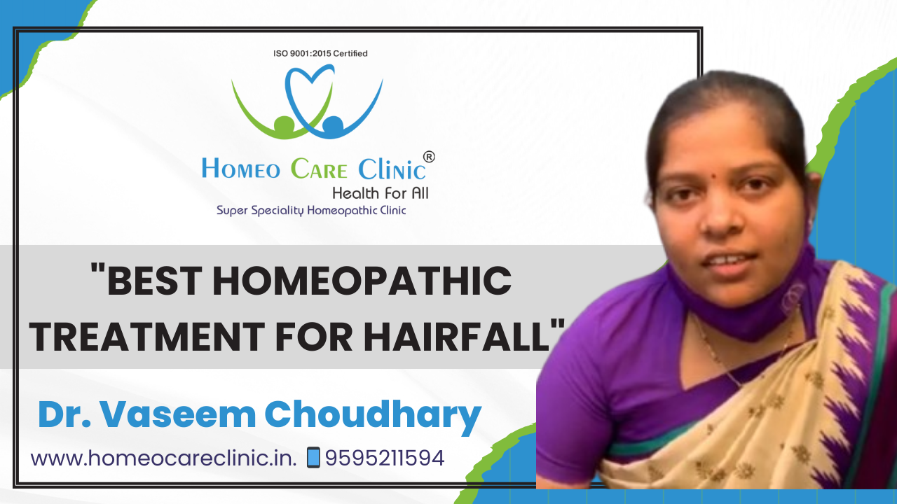 Homeopathy treatment for hair fall reduction