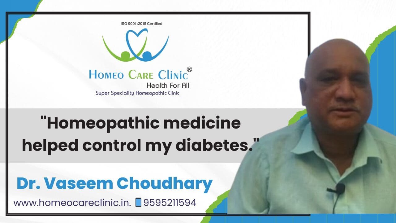 Homeopathy treatment for diabetes patient