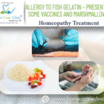 Fish-based gelatin foods causing allergic reactions