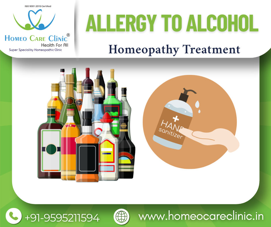 Alcohol allergy symptoms and treatment