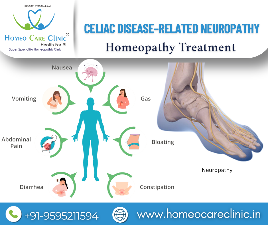 nerve pain and tingling due to celiac disease