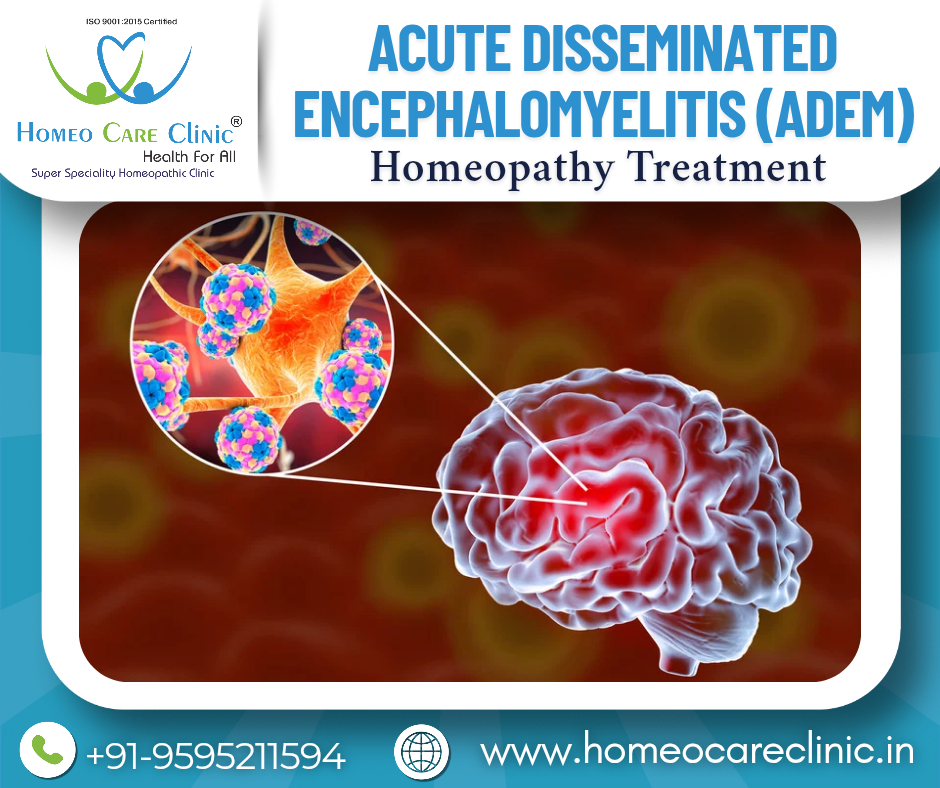 brain healing concept for ADEM treatment naturally