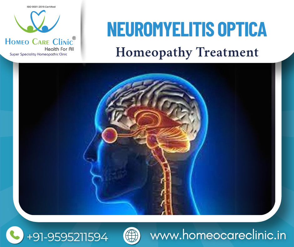 optic nerve and spinal cord due to NMO