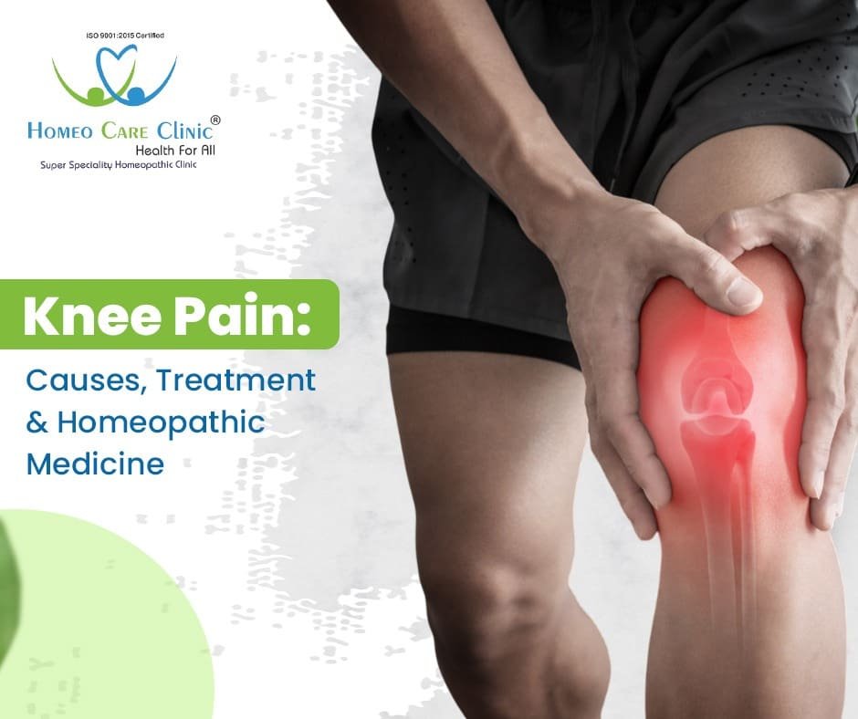 Homeopathic treatment for knee pain