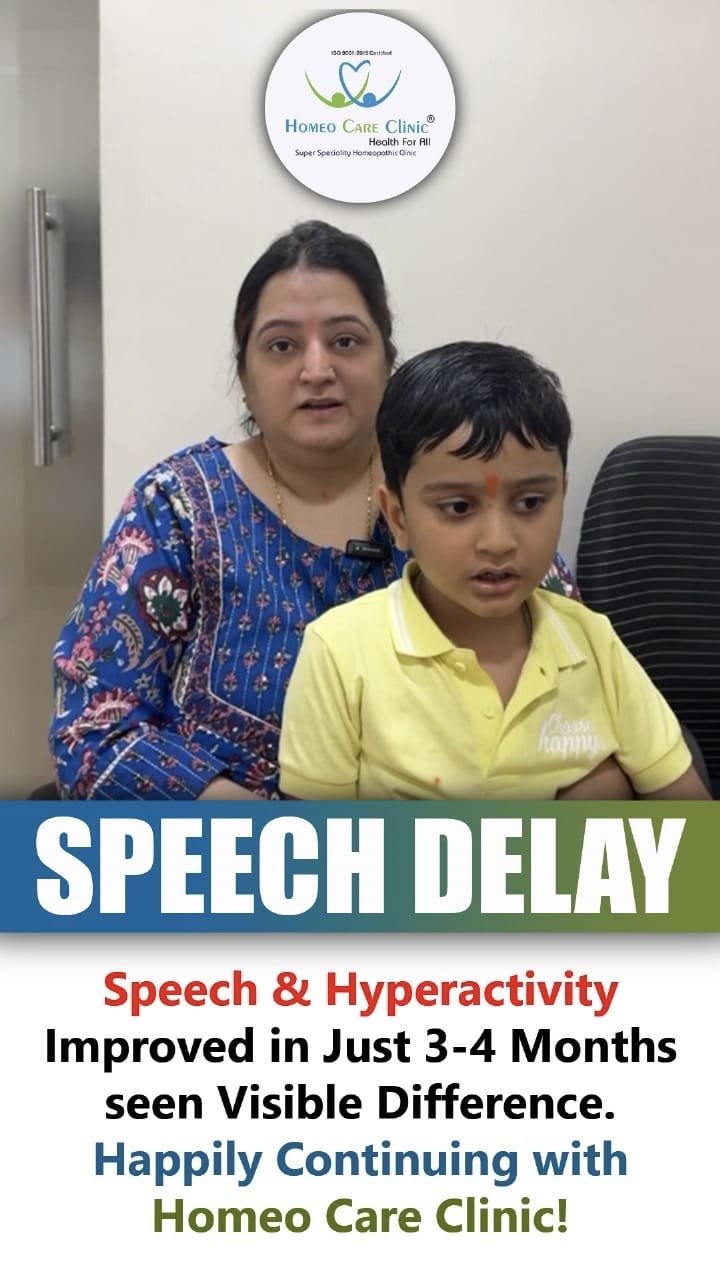 Success Story: Speech & Hyperactivity improved in just 3-4 months