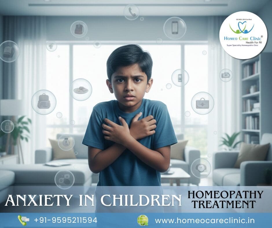 Anxiety in Children: Meaning, Symptoms, Treatment & Homeopathy