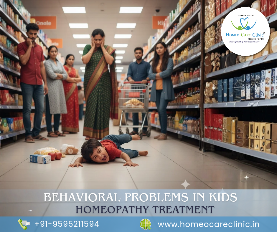 Behaviour Problems: Age-Wise Symptoms, Causes, and Homeopathic Treatment