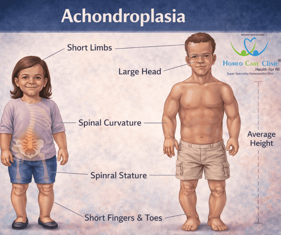 Achondroplasia: Meaning, Symptoms, Treatment & Homeopathic Approach