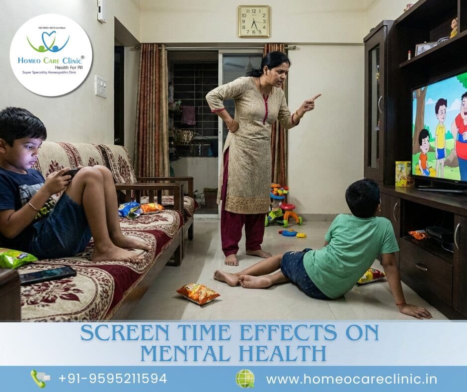 Screen Time Effects on Mental Health & Brain Function
