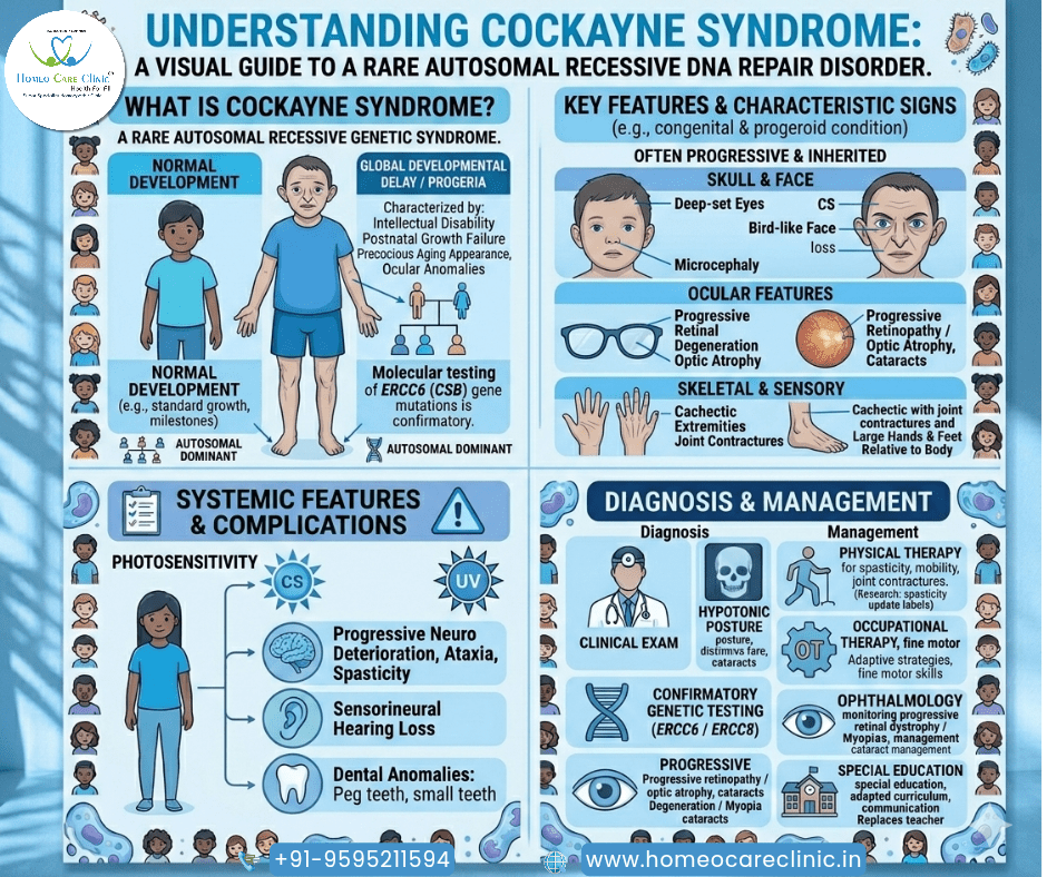 Cockayne Syndrome: Causes, Symptoms, Life Expectancy and Treatment