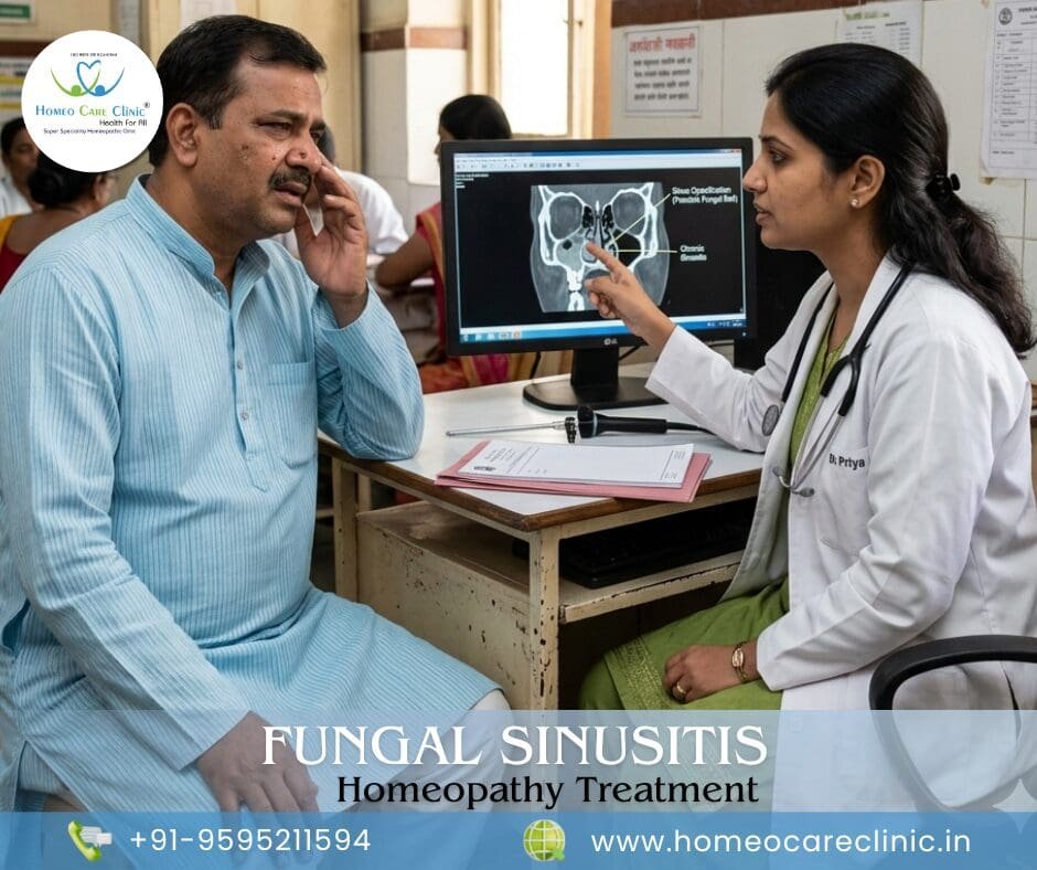 Fungal Sinusitis: Causes, Symptoms, and Homeopathy Treatment