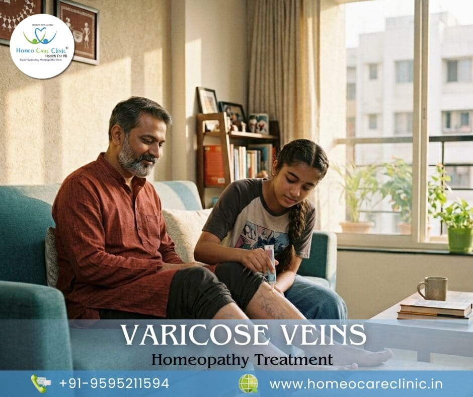 Varicose veins: Causes, Symptoms, and Homeopathy Treatment