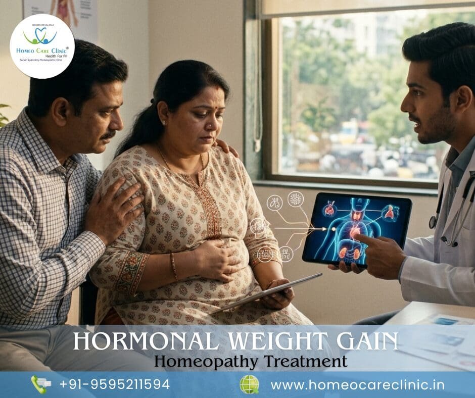 Hormonal Weight Gain: Causes, Symptoms, and Homeopathy Treatment