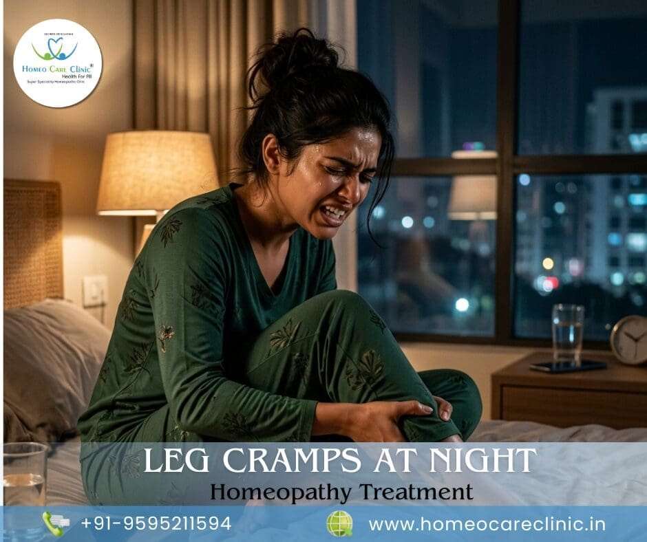 Leg Cramps at Night: Causes, Symptoms and Homeopathy treatment