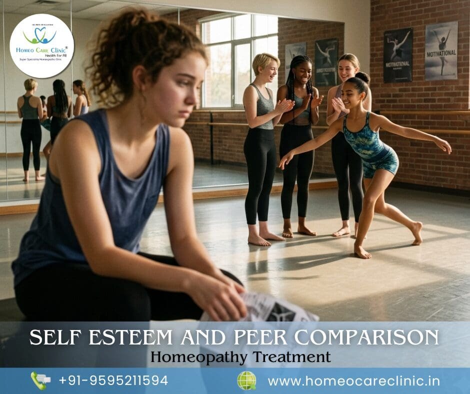 Self-esteem and peer comparison: Causes, Signs, and Homeopathy Treatment