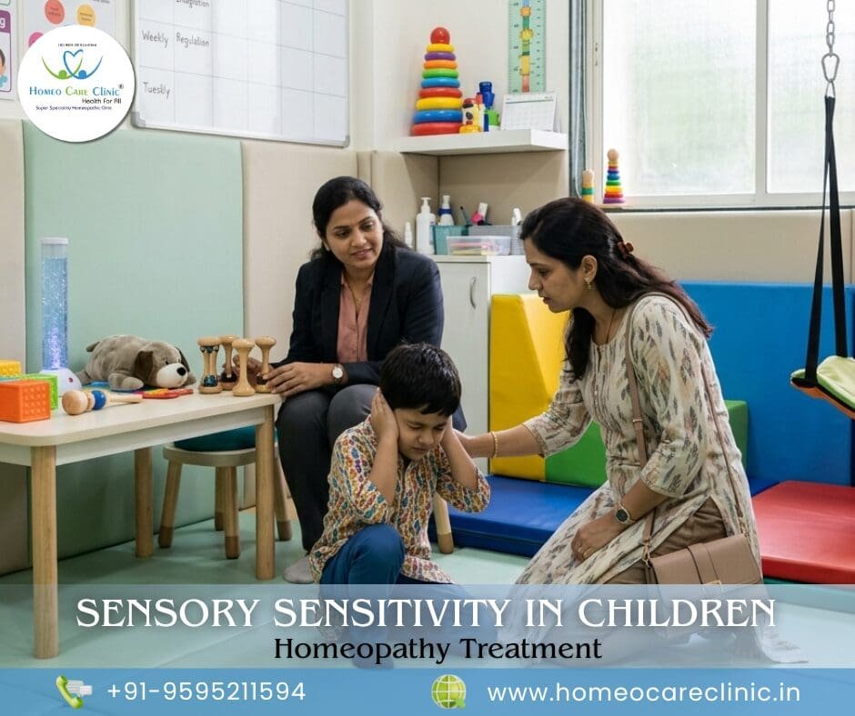 Sensory sensitivity in children: Causes, Signs, and Homeopathy Treatment