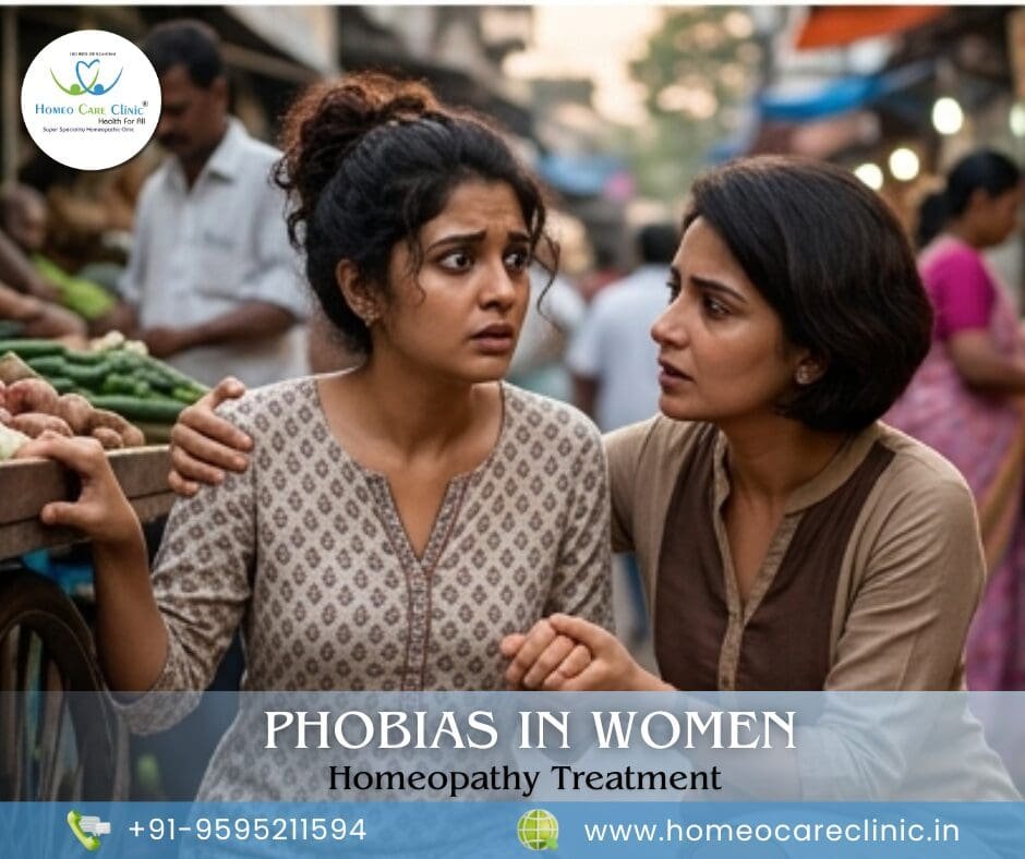 Phobias in women: Causes, Signs, and Homeopathy Treatment