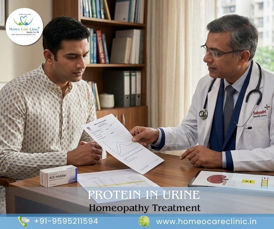 Protein in urine: Causes, Symptoms, and Homeopathy Treatment