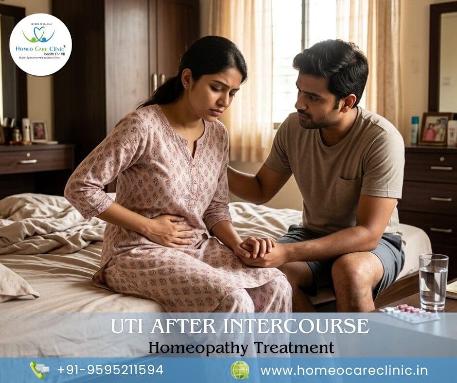 UTI after intercourse: Causes, Symptoms, and Homeopathy Treatment