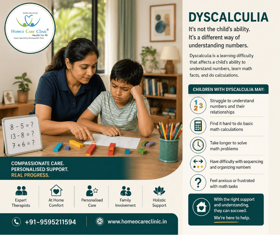 Dyscalculia: Causes, Signs, and Homeopathy Treatment