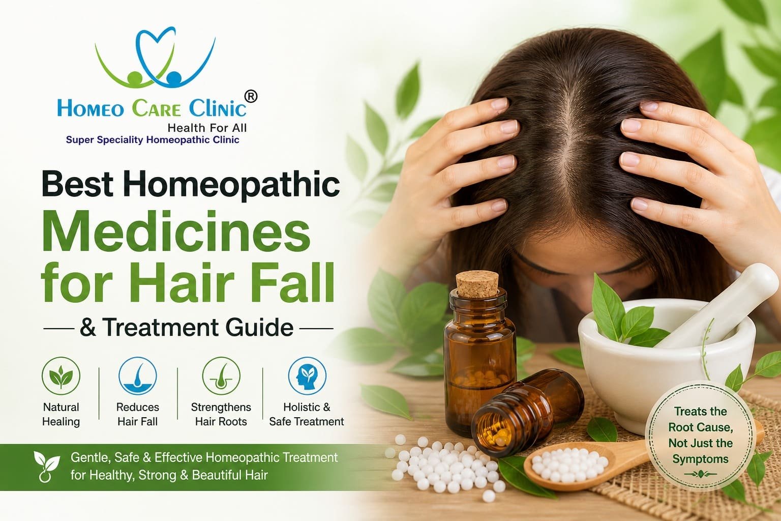 Best Homeopathic Medicines for Hair Fall & Treatment Guide