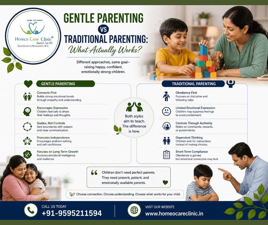 Gentle Parenting vs Traditional Parenting: What Actually Works?