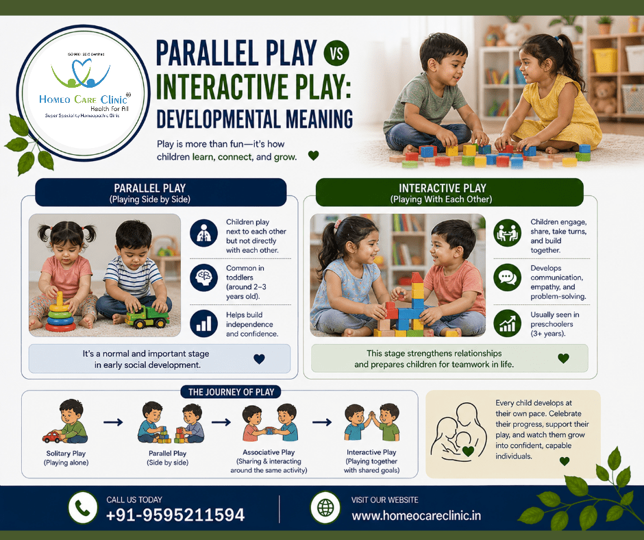 Parallel Play vs Interactive Play: Developmental Meaning in Kids