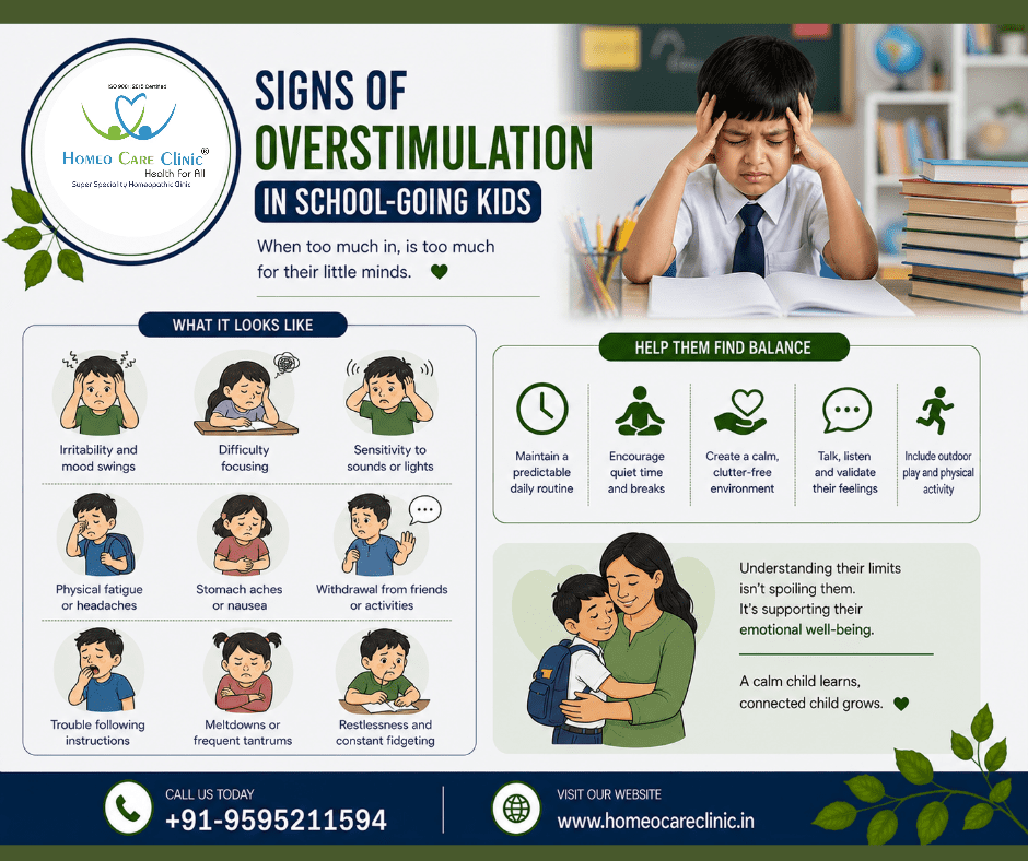 The Hidden Overload: Recognizing the Signs of overstimulation in school-going kids and Babies