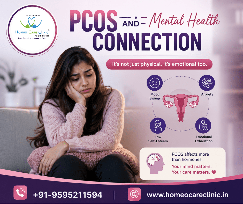 PCOS and Mental Health: Causes, Symptoms & Homeopathic Treatment