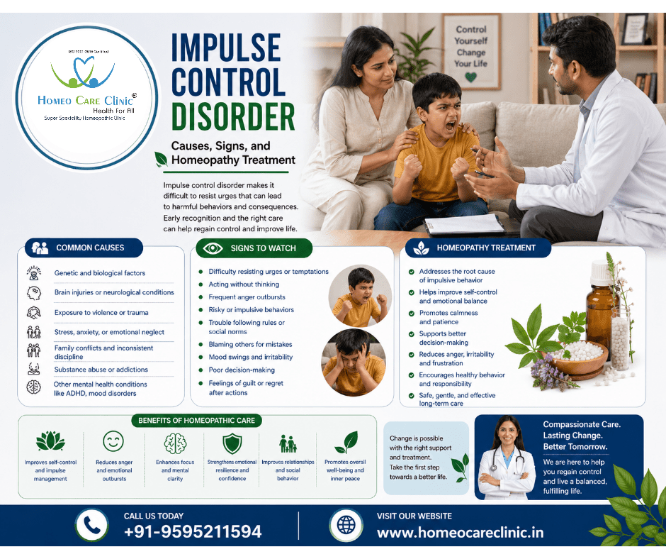 Impulse Control Disorder: Types, Causes, Symptoms, and Treatment