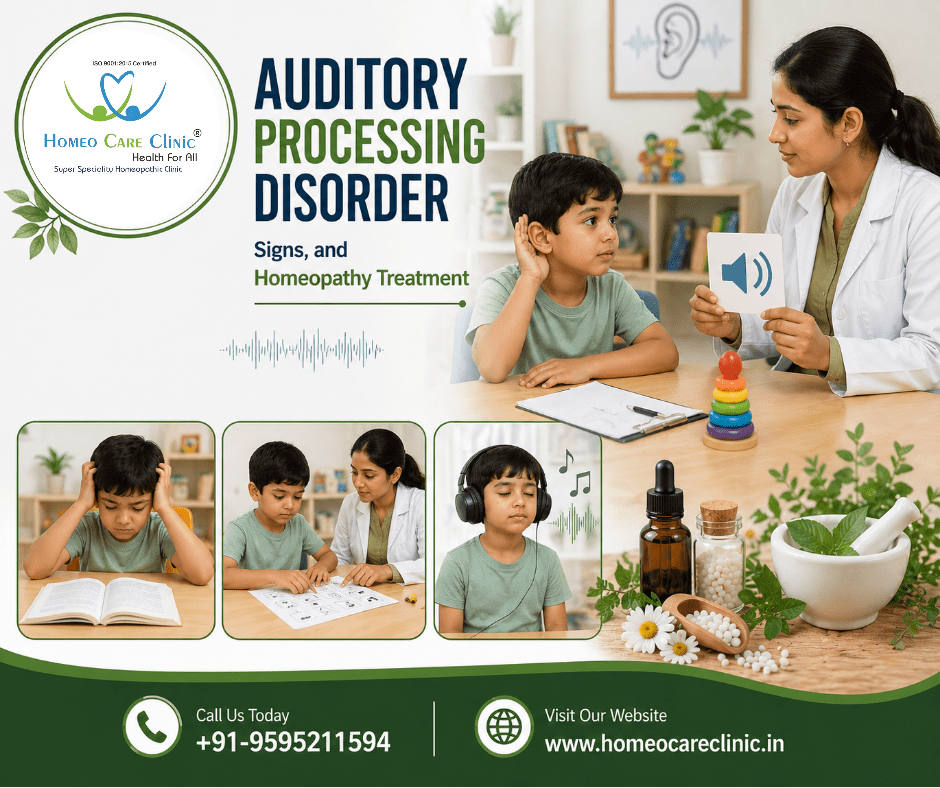 Auditory Processing Disorder: Causes, Signs, and Homeopathy Treatment