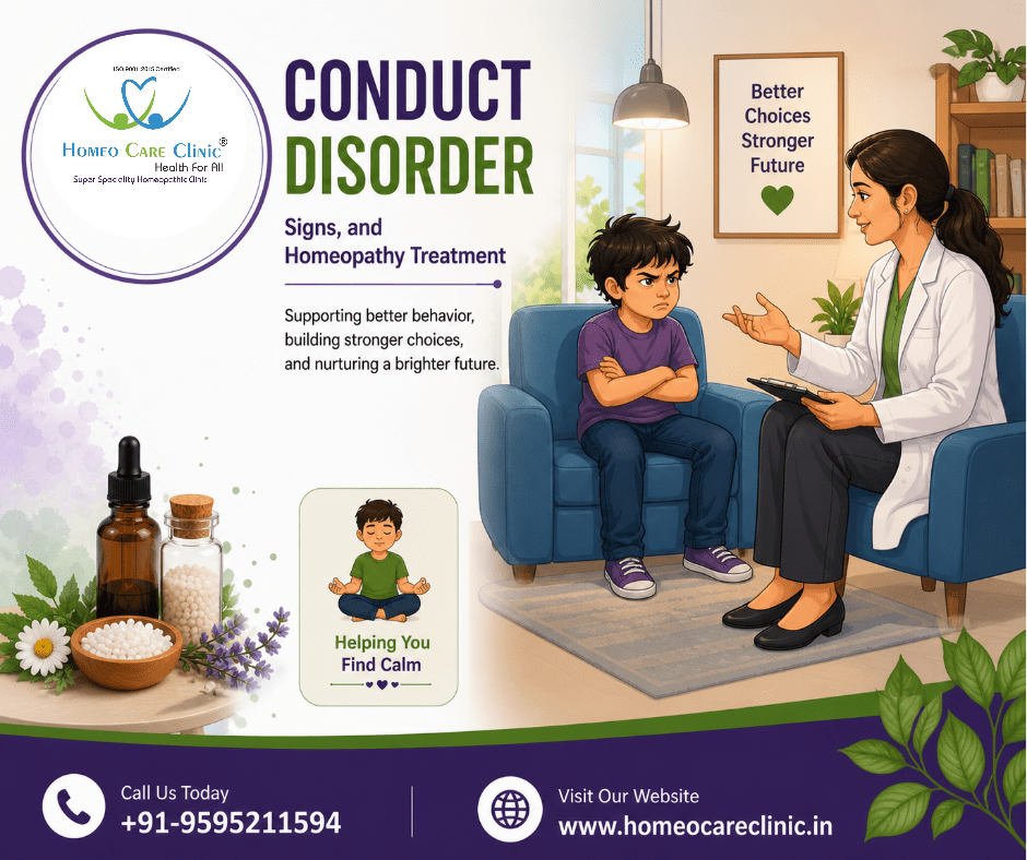 Conduct Disorder: Causes, Signs, and Homeopathy Treatment