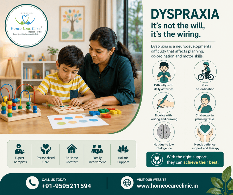 Dyspraxia: Causes, Signs, and Homeopathy Treatment