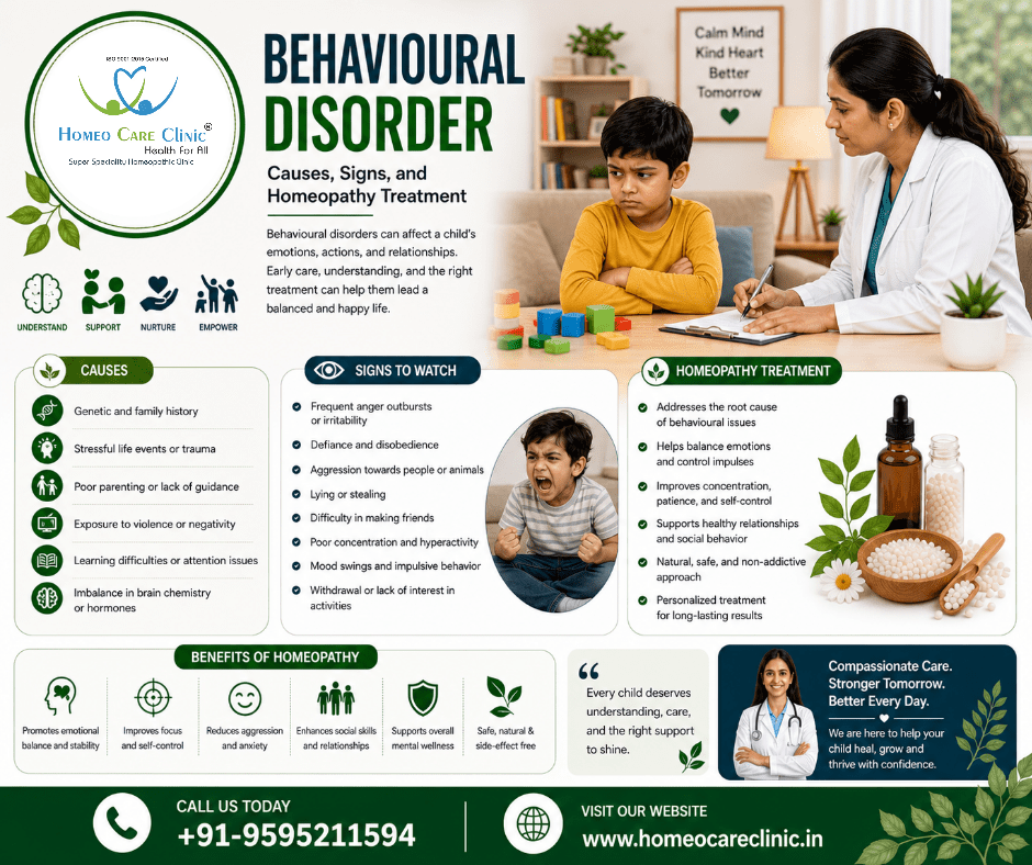 Behavioral Disorders: What is It, Symptoms, Causes, Types and Treatment