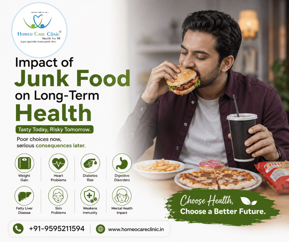 Impact of Junk Food on Long-Term Health | Causes & Treatment