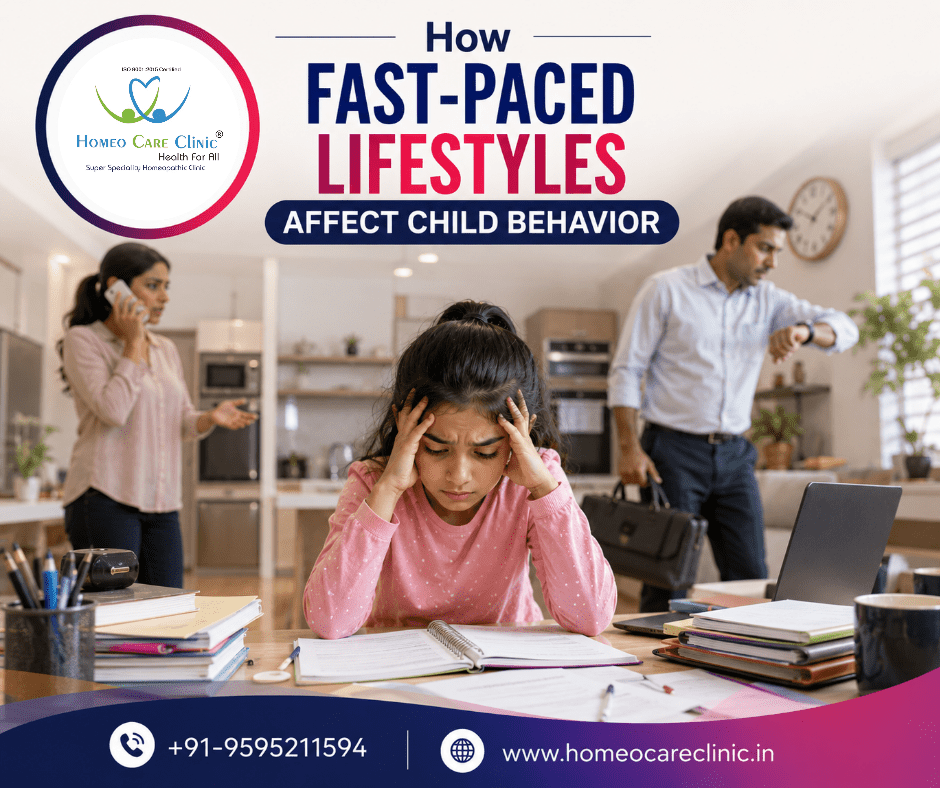 Fast-Paced Lifestyles and Child Behavior: Attention, Focus & Homeopathic Support