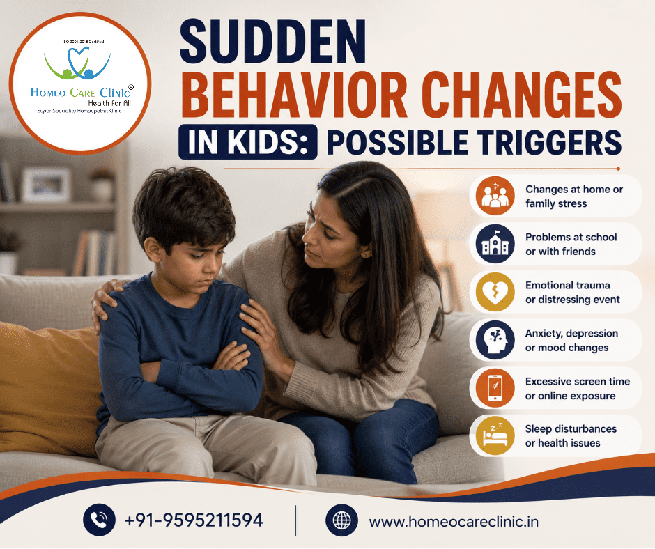 Sudden Behavior Changes in Kids: Causes & Help