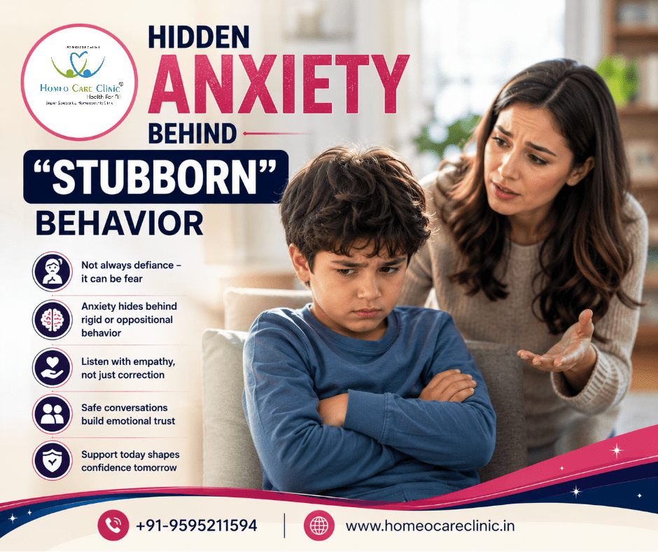 Hidden Anxiety Behind Stubborn Behavior in Kids