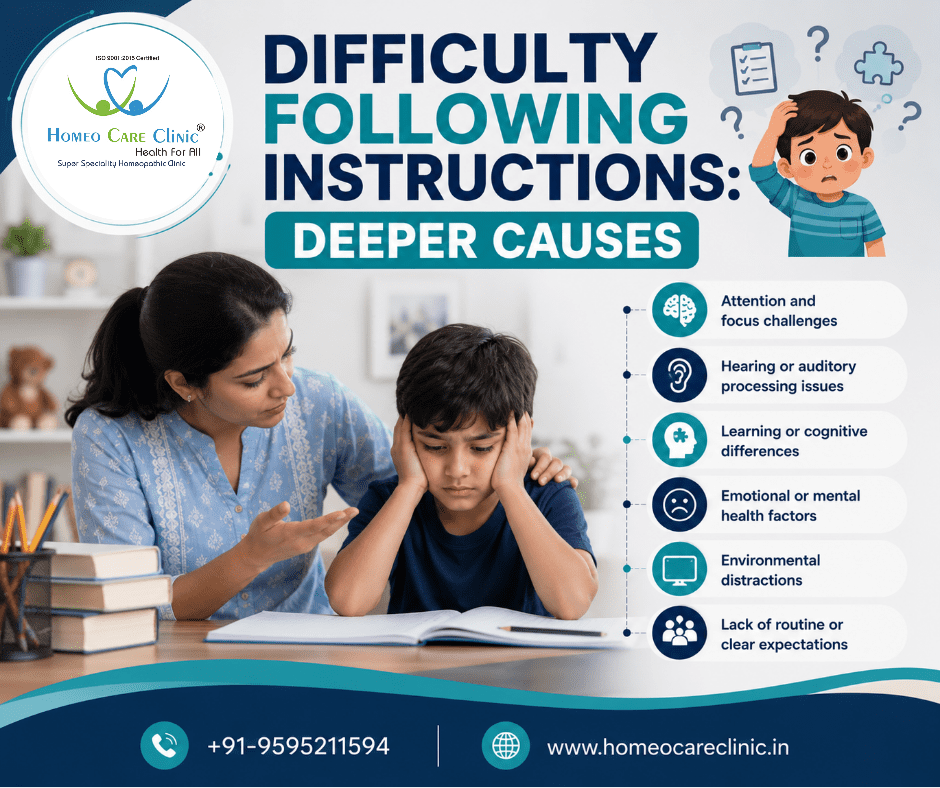 The Disconnected Pathway: Difficulty Following Instructions: Deeper Causes