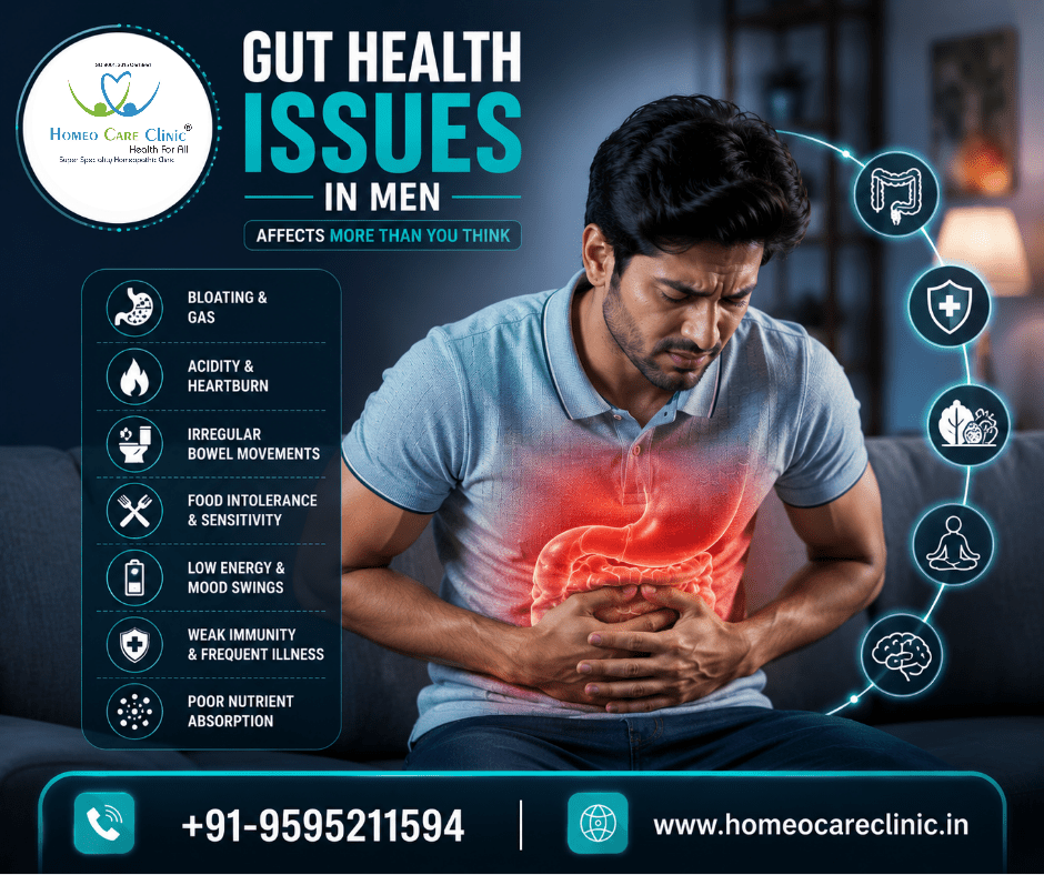 Gut Health Issues in Men: Causes, Symptoms & Treatment