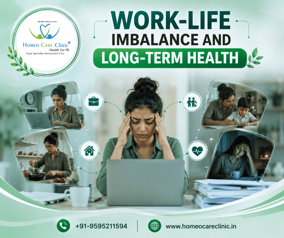 Work-Life Imbalance & Long-Term Health - Causes, Symptoms and Treatment