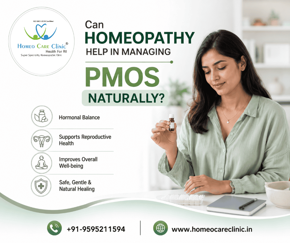 Can Homeopathy Help in Managing PMOS Naturally? – Causes, Symptoms & Homeopathic Treatment