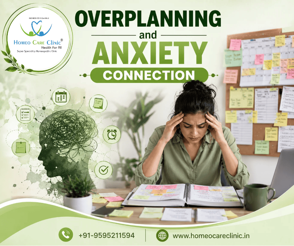 Understanding Overplanning and Anxiety Connection – Causes, Symptoms & Homeopathic Treatment