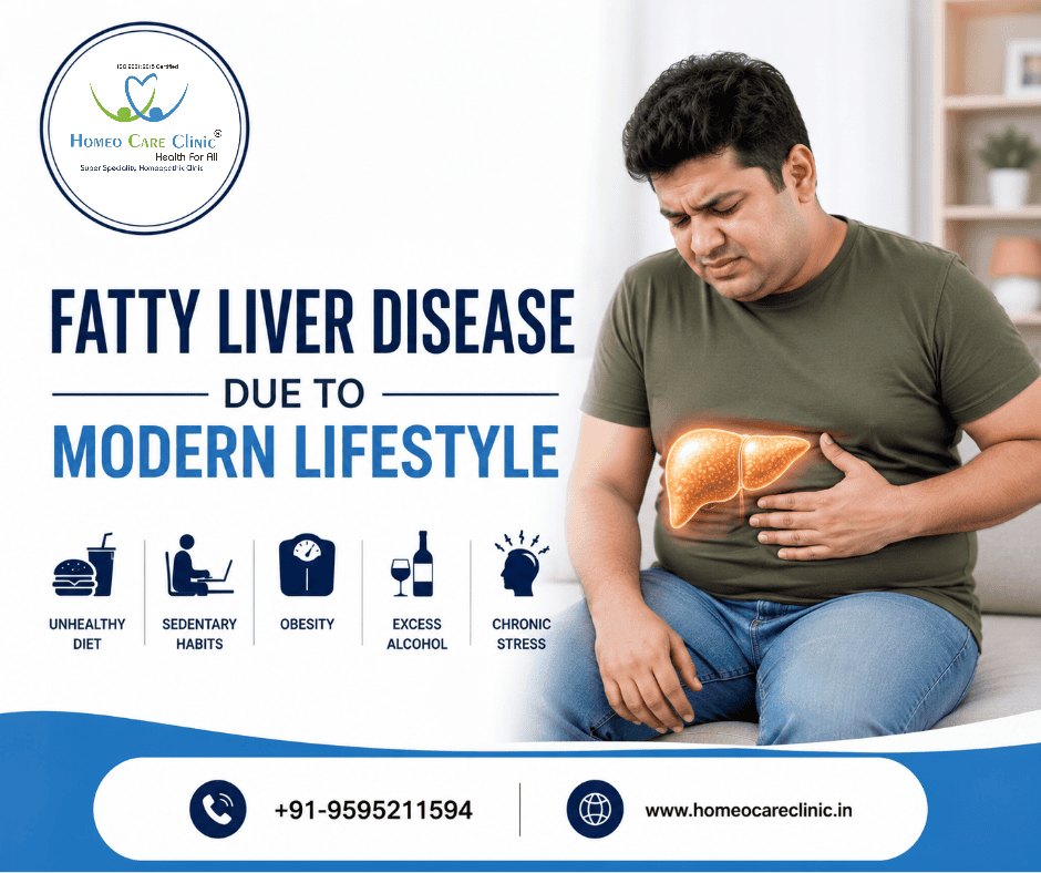 Fatty Liver Disease: Causes, Symptoms & Homeopathy Treatment