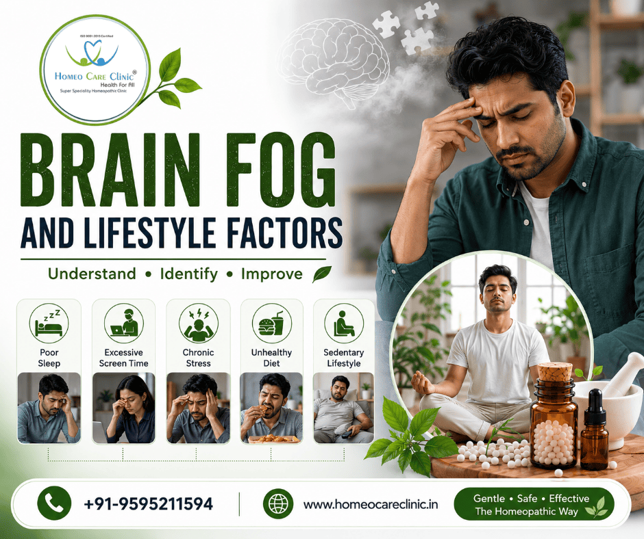 Brain Fog: Causes, Symptoms & Homeopathy Treatment