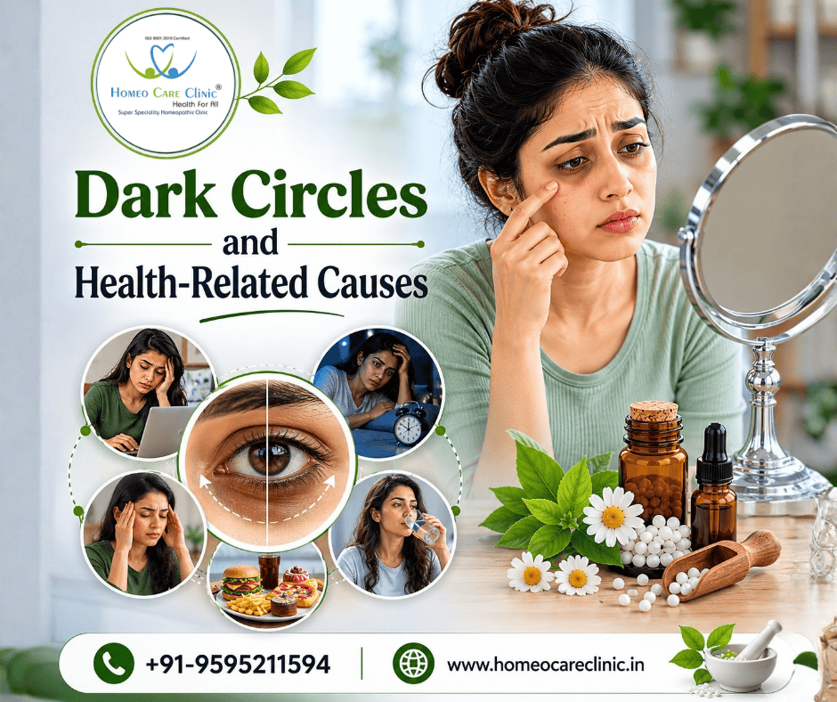 Dark Circles: Causes, Treatment & Homeopathy Treatment