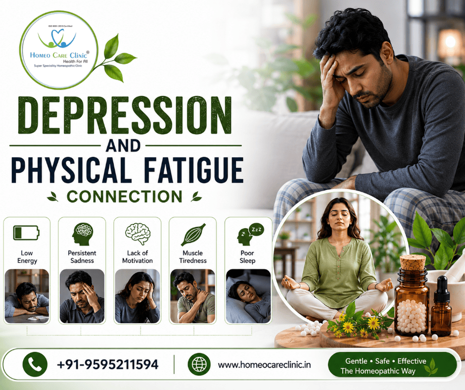 Depression and Fatigue: Causes & Homeopathy Treatment