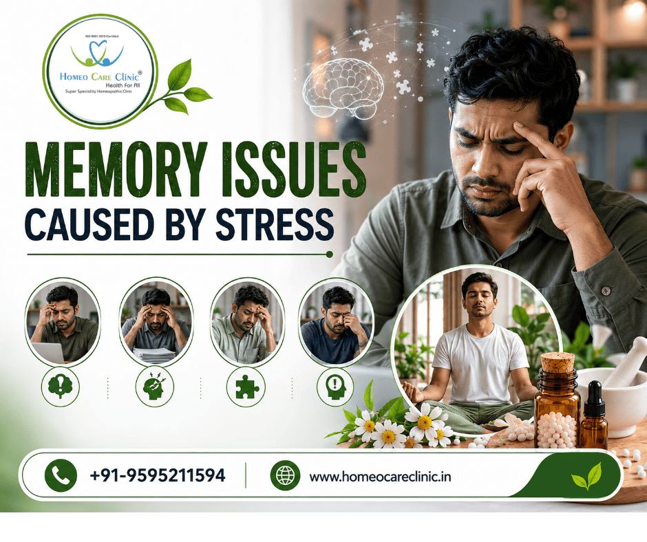 Memory Loss Due to Stress: Causes & Homeopathy Treatment